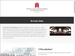 Sites similar to crystalvalleybaptist.org
