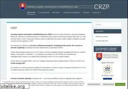 Sites similar to crzp.sk