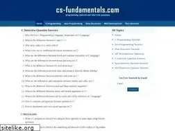 Sites similar to cs-fundamentals.com