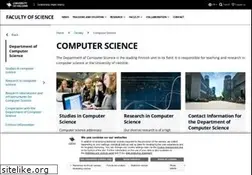 Sites similar to cs.helsinki.fi
