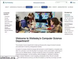 Sites similar to cs.wellesley.edu