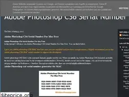 Sites similar to cs6serialnumber.blogspot.com