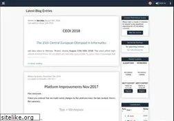 Sites similar to csacademy.com