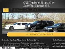 Sites similar to csaheritagelimo.net