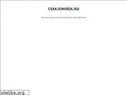 Sites similar to csakjohirek.hu