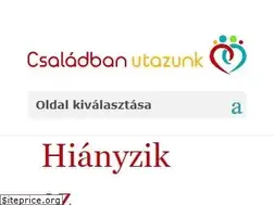 Sites similar to csaladbanutazunk.hu