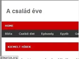 Sites similar to csaladeve.hu