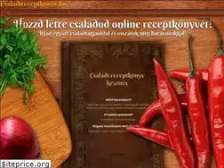 Sites similar to csaladireceptkonyv.hu