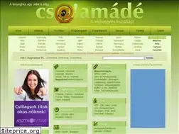 Sites similar to csalamade.hu