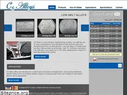 Sites similar to csalloys.com