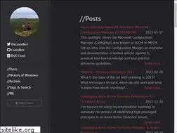 Sites similar to csandker.io