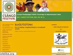 Sites similar to csangofesztival.hu