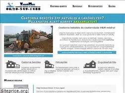 Sites similar to csatornabekotesek.hu