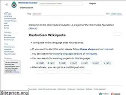 Sites similar to csb.wikiquote.org
