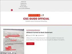 Sites similar to cscguideofficials.com
