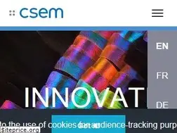 Sites similar to csem.ch