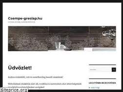 Sites similar to csempe-greslap.hu