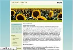 Sites similar to csendespercek.hu