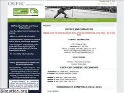 Sites similar to csephealthfitnessbc.ca
