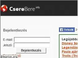 Sites similar to cserebere.info