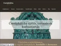 Sites similar to cserepkalyhaepites.com