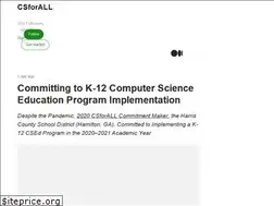 Sites similar to csforall.medium.com