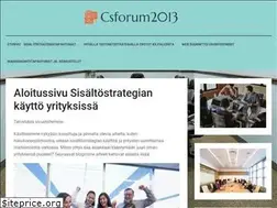 Sites similar to csforum2013.com