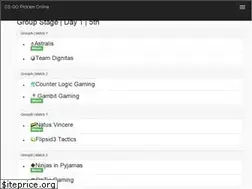 Sites similar to csgopickem.net