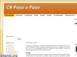 Sites similar to csharp-facilito.blogspot.com
