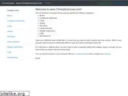 Sites similar to csharpexercises.com