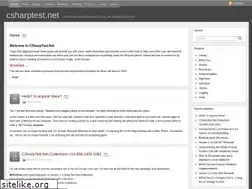 Sites similar to csharptest.net