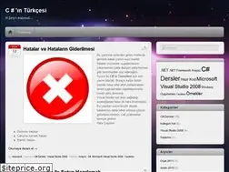 Sites similar to csharpturkcesi.wordpress.com