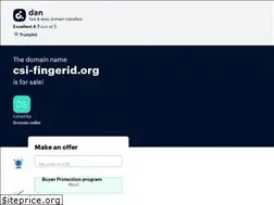 Sites similar to csi-fingerid.org