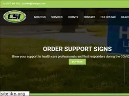 Sites similar to csi-signs.com