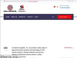 Sites similar to csicablesupplies.com