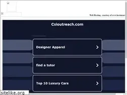 Sites similar to csioutreach.com