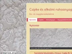 Sites similar to csipke-es-alkalmi-ruhaanyag.hu