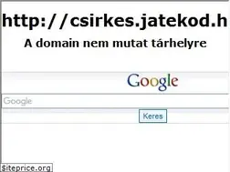 Sites similar to csirkes.jatekod.hu