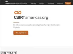 Sites similar to csirtamericas.org