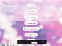 Sites similar to csisztu.com