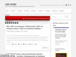 Sites similar to csit-notes.blogspot.com