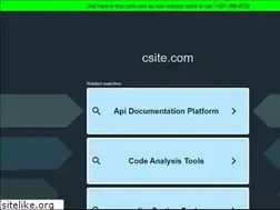 Sites similar to csite.com