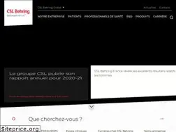 Sites similar to cslbehring.fr