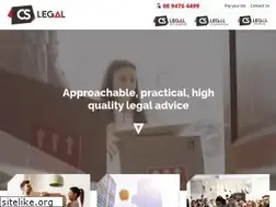 Sites similar to cslegal.com.au
