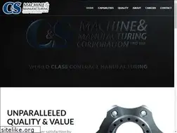 Sites similar to csmachinemfg.com