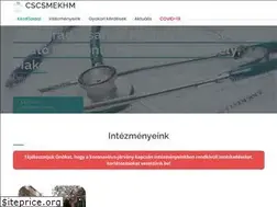 Sites similar to csmekhm.hu