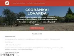 Sites similar to csobankailovarda.hu