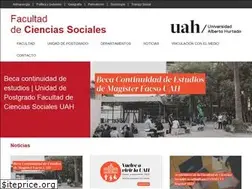 Sites similar to csociales.uahurtado.cl