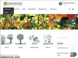 Sites similar to csodakertesz.hu