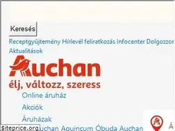 Sites similar to csomor.auchan.hu